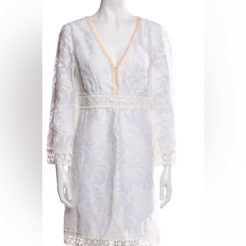 Michael Kors White Lace Dress size 4